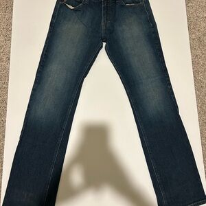 Ariat Men's Straight Leg Dark Blue Jeans